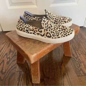 Rothy’s the Original Slip On Sneaker in Camo Cat